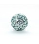 Bouton de meuble Géranium rond en porcelaine - 4 couleurs - Boutons Mandarine