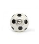 Bouton de meuble en porcelaine blanche à pois colorés - Boutons Mandarine