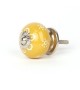 Bouton de meuble SunFlowers en porcelaine - Boutons Mandarine
