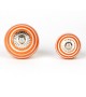 Bouton de meuble en porcelaine à pois blancs – plusieurs coloris - Boutons Mandarine
