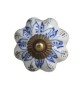 Bouton de meuble citrouille Lotus en porcelaine - Boutons Mandarine