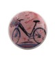 Bouton de meuble Bicyclette en porcelaine - Boutons Mandarine