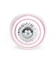 Bouton de meuble en porcelaine blanche à rayures colorées - Boutons Mandarine