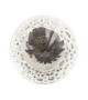 Bouton de meuble en verre Sophia - Boutons Mandarine