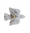 Gros bouton de meuble en porcelaine forme oiseau