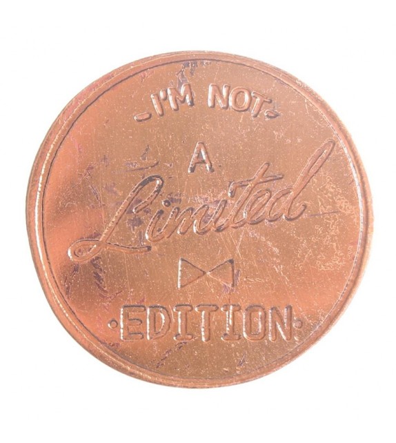 Bouton de meuble cuivré rond Edition Limited - Boutons Mandarine