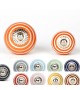 Bouton de meuble en porcelaine à pois blancs – plusieurs coloris - Boutons Mandarine