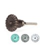 Bouton de meuble en fonte Petite Fleur - Boutons Mandarine