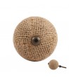 Bouton de meuble en jute Tossa
