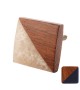 Bouton de meuble en bois carré Gilli - Boutons Mandarine