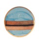 Bouton de meuble en porcelaine Panorama bleu - Boutons Mandarine