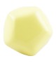 Gros bouton de meuble en porcelaine octogonale couleur unie - Boutons Mandarine