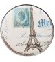 Bouton de meuble rétro Tour Eiffel de Paris - Boutons Mandarine