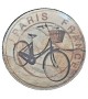 Bouton de meuble rétro Bicyclette Paris France - Boutons Mandarine