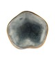 Gros bouton de meuble Pigment lagon bleu en porcelaine - Boutons Mandarine