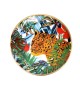 Bouton de meuble en porcelaine Jaguar tropical - Boutons Mandarine