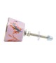 Bouton de meuble en porcelaine octogone Betty - Boutons Mandarine