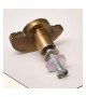 Bouton de meuble en métal bronze décoratif pour cuisine Twin - Boutons Mandarine