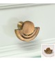 Bouton de meuble en métal bronze décoratif pour cuisine Twin - Boutons Mandarine