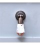 Bouton de meuble pendant larme en pierre marbré - Boutons Mandarine