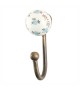 Patère murale en porcelaine vintage Adèle - Boutons Mandarine