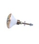 Bouton de meuble en porcelaine Allure - Boutons Mandarine