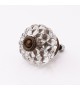 Bouton de meuble en verre scintillant Elisabeth - Boutons Mandarine