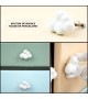 Bouton de meuble nuage en porcelaine poignée de tiroir chambre enfant - Boutons Mandarine